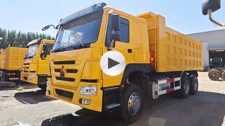 Camions bennes Howo 6x4 d'occasion à vendre au Cameroun
