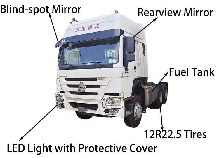Camion tracteur Howo Sinotruck 2021 d'occasion à vendre en Guyane