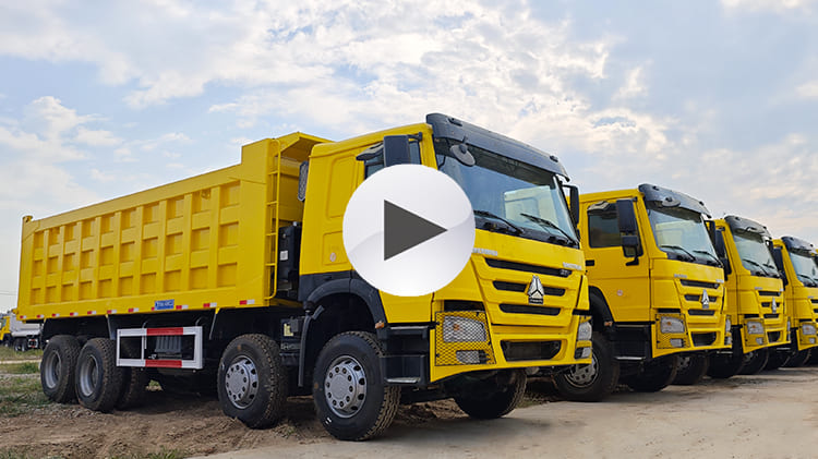 Camions à benne basculante d'occasion bon marché Sinotruk Howo 371 à vendre à Guam