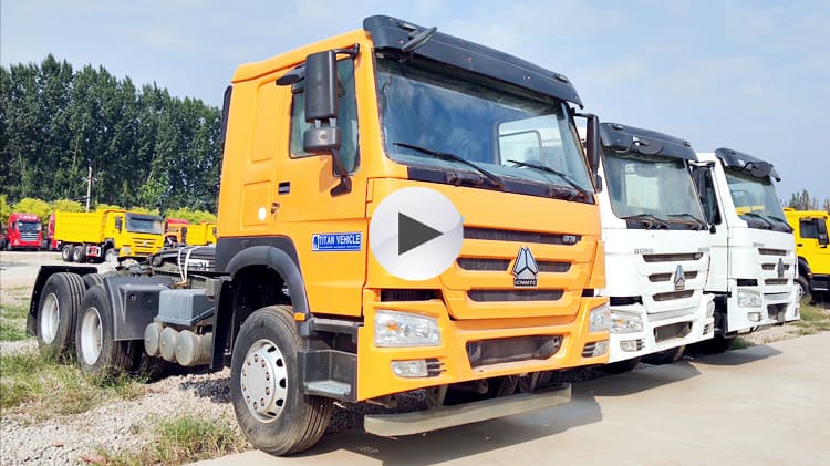 Camion tracteur Sinotruk Howo 371 d'occasion à vendre à Guam
