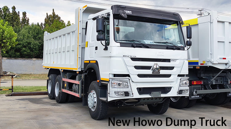 Nouveau prix du camion à benne basculante Howo 380 CV à Guam