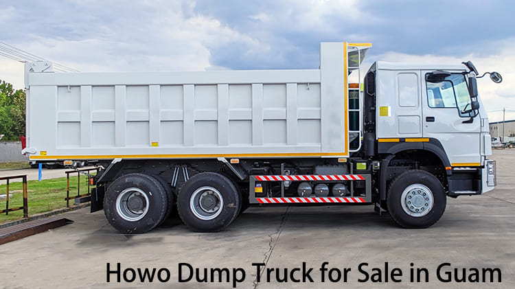 Nouveau prix du camion à benne basculante Howo 380 CV à Guam
