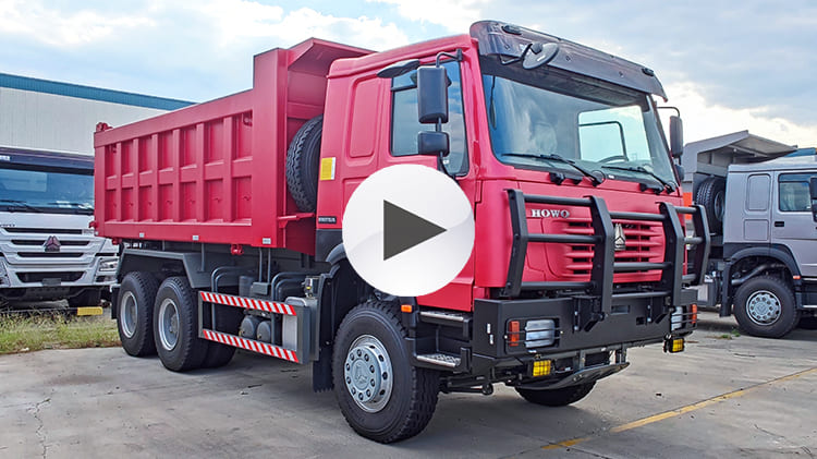 Camion benne Howo 6x4 d'occasion à vendre en Papouasie-Nouvelle-Guinée