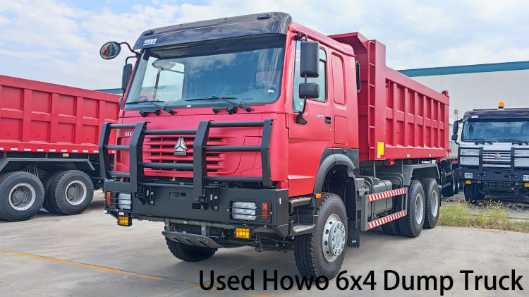 Camion benne Howo 6x4 d'occasion à vendre en Papouasie-Nouvelle-Guinée