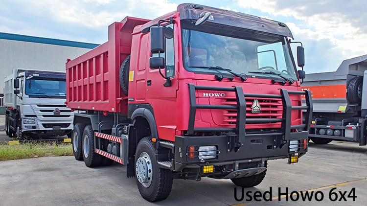 Camion benne Howo 6x4 d'occasion à vendre en Papouasie-Nouvelle-Guinée