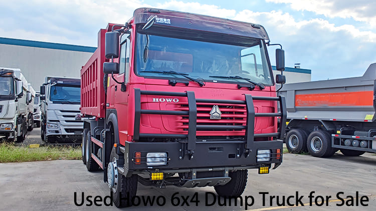 Camion benne Howo 6x4 d'occasion à vendre en Papouasie-Nouvelle-Guinée