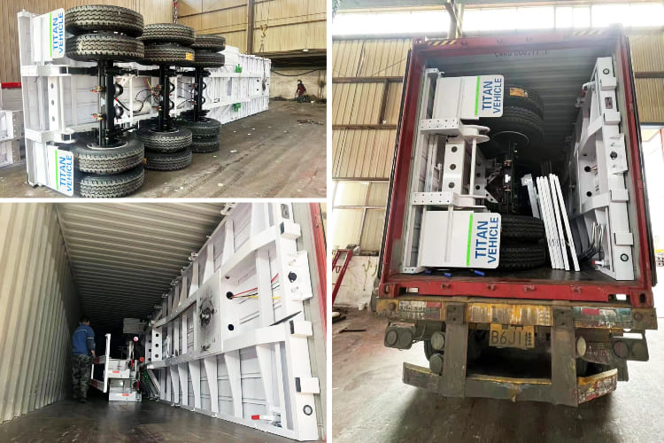 Remorque à ridelles tri-essieux de 60 tonnes à vendre en Zambie, Kitwe