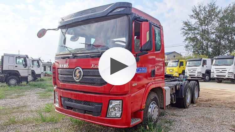 Camion tracteur Shacman 6x4 d'occasion à vendre au Cameroun