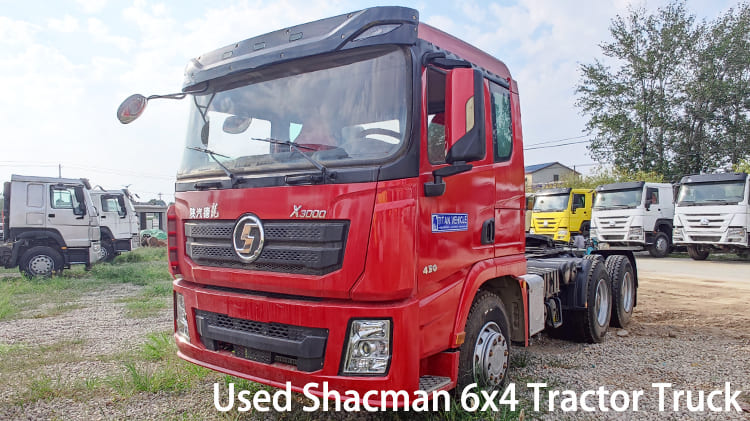 Camion tracteur Shacman 6x4 d'occasion à vendre au Cameroun