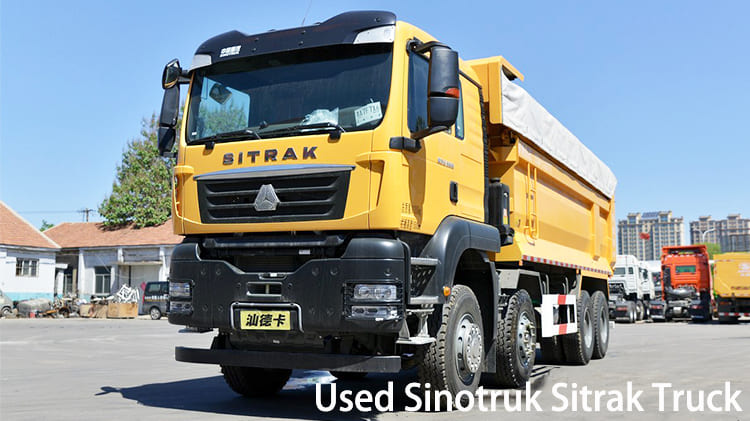 Camion Sinotruk Sitrak G7W 400 HP d'occasion à vendre en Papouasie-Nouvelle-Guinée