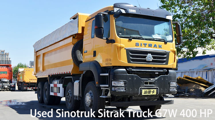 Camion Sinotruk Sitrak G7W 400 HP d'occasion à vendre en Papouasie-Nouvelle-Guinée