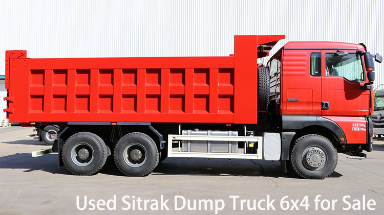 Camion à benne basculante Sitrak 6x4 d'occasion de CNHTC à vendre en Papouasie-Nouvelle-Guinée