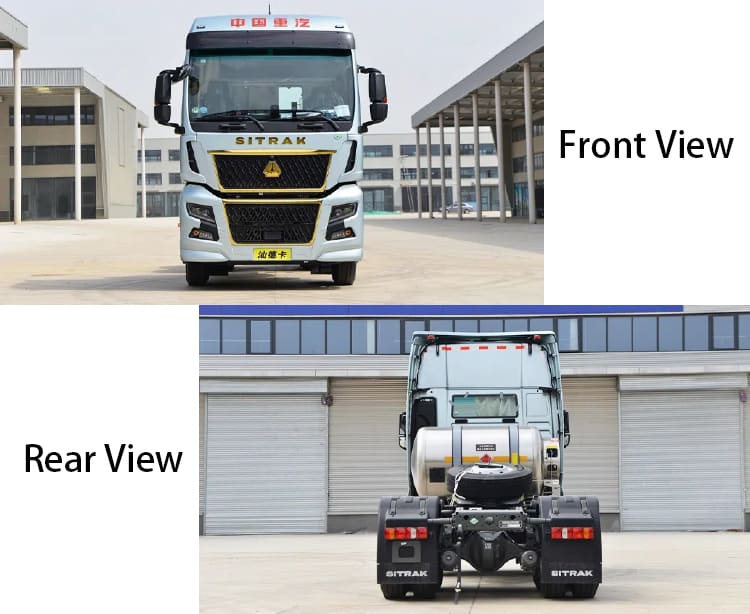Camion tracteur Howo Sitrak LNG G7H Sinotruk d'occasion à vendre en Zambie, Ndola