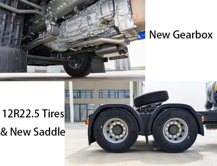Camion tracteur Howo Sitrak LNG G7H Sinotruk d'occasion à vendre en Zambie, Ndola