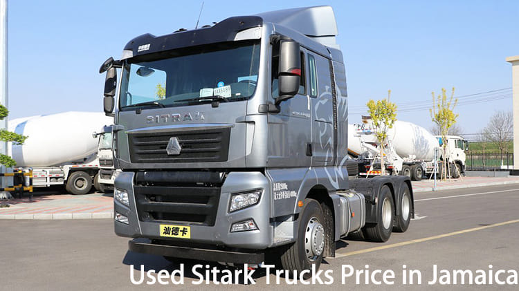 Prix ​​des camions Sitark 6x4 440 CV d'occasion RHD en Jamaïque