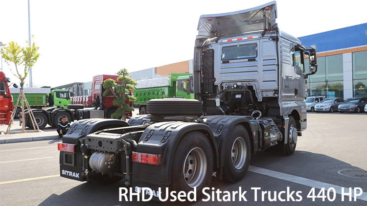 Prix ​​des camions Sitark 6x4 440 CV d'occasion RHD en Jamaïque