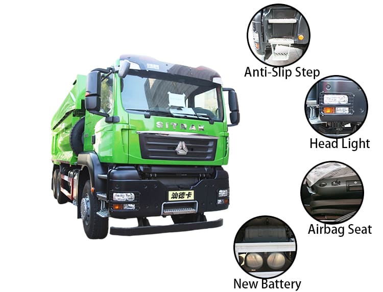 Camion benne Sitrak Howo C7H 440/540 d'occasion à vendre au Cameroun