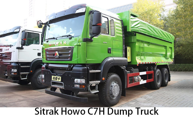 Camion benne Sitrak Howo C7H 440/540 d'occasion à vendre au Cameroun
