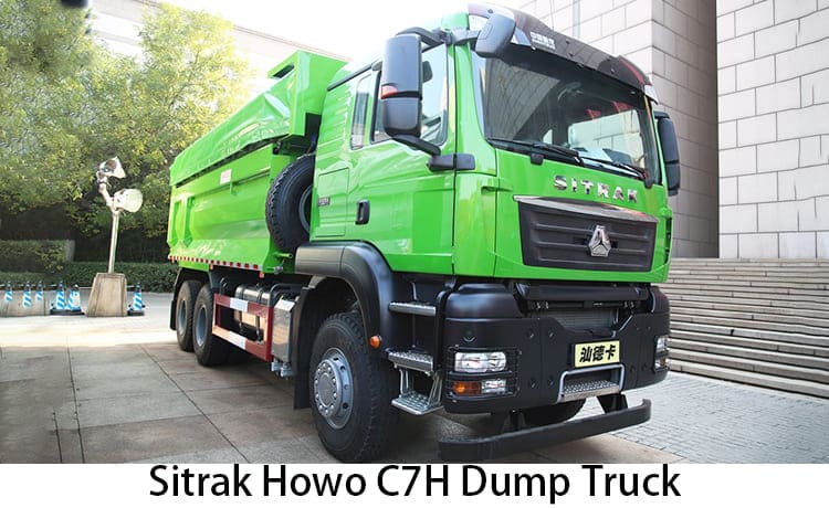 Camion benne Sitrak Howo C7H 440/540 d'occasion à vendre au Cameroun