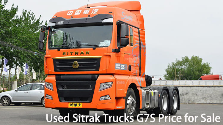 Camions tracteurs Sitrak G7S d'occasion à vendre en Guyane