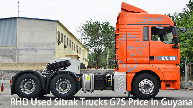 Camions tracteurs Sitrak G7S d'occasion à vendre en Guyane