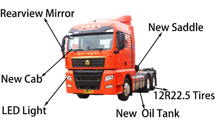 Camions tracteurs Sitrak G7S d'occasion à vendre en Guyane
