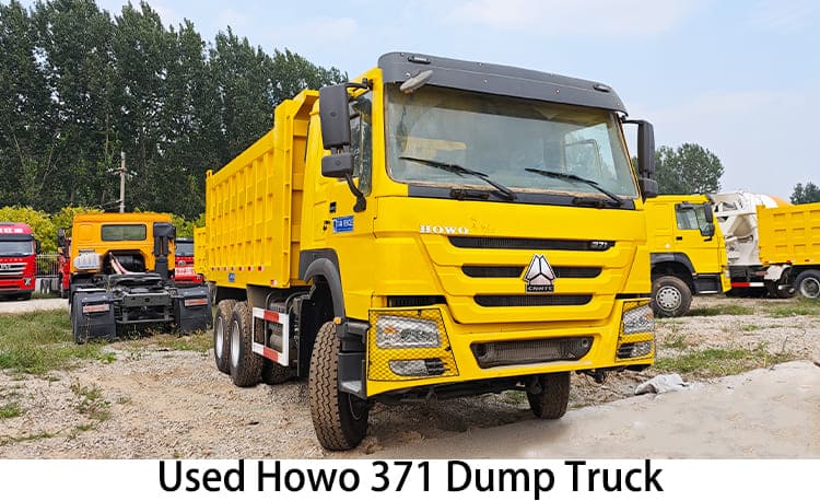 ZZ3257 Camion benne Howo 371 d'occasion à vendre en Ouganda, Ugebb