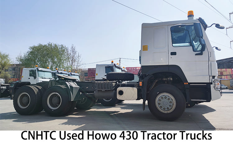 Camions tracteurs Howo 6x4 d'occasion CNHTC | Howo 430 à vendre aux Philippines, Cebu