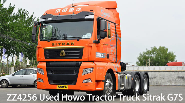 Camion tracteur Howo Sitrak G7S d'occasion ZZ4256 à vendre en Papouasie-Nouvelle-Guinée