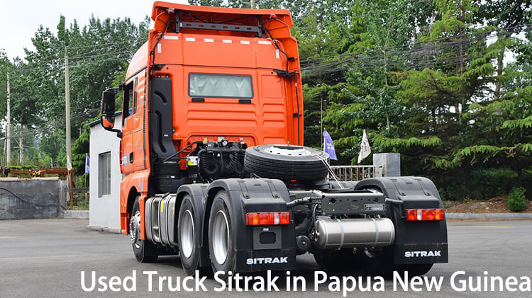Camion tracteur Howo Sitrak G7S d'occasion ZZ4256 à vendre en Papouasie-Nouvelle-Guinée