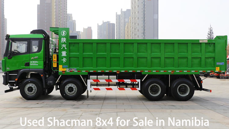 Camion cargo Shacman 8x4 X3000 d'occasion SX3319 à vendre en Namibie