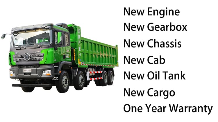 Camion cargo Shacman 8x4 X3000 d'occasion SX3319 à vendre en Namibie