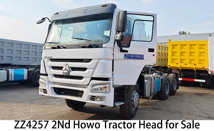 ZZ4257 2e tête de tracteur Howo à vendre aux Philippines, General Santos