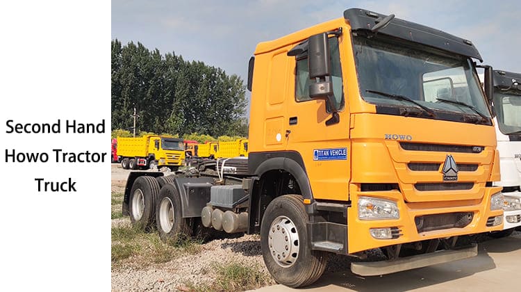 Camion tracteur Sinotruk Howo d'occasion Prix EURO 4 à vendre aux Philippines, Manille