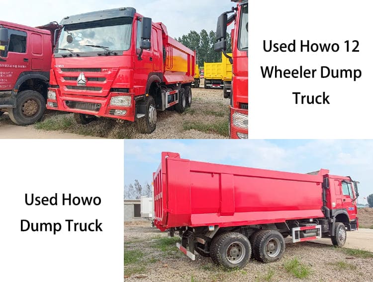 Meilleur camion benne d'occasion à acheter | Camion benne 12 roues Howo à vendre en Ouganda, Ugrua