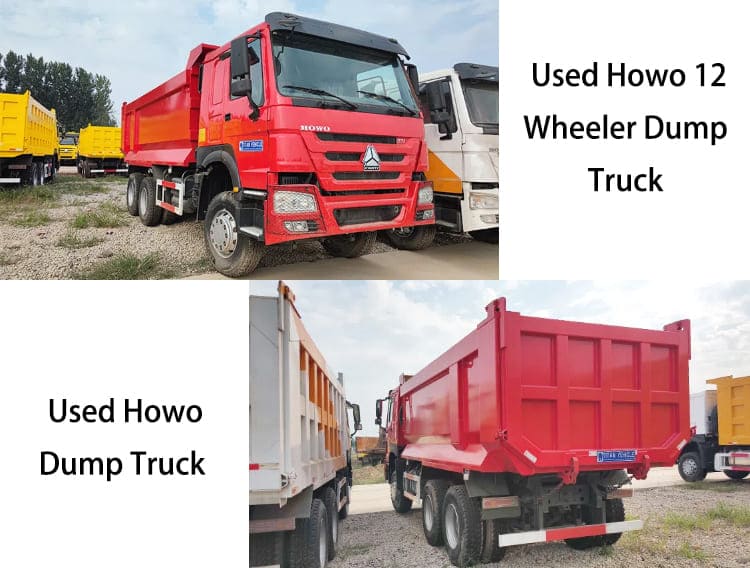 Meilleur camion benne d'occasion à acheter | Camion benne 12 roues Howo à vendre en Ouganda, Ugrua