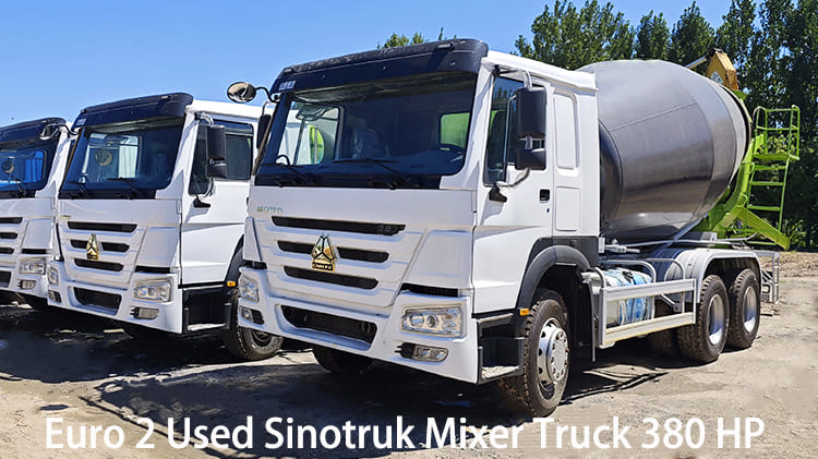 Camion malaxeur Sinotruk Euro 2 d'occasion de 380 CV à vendre en Guyane