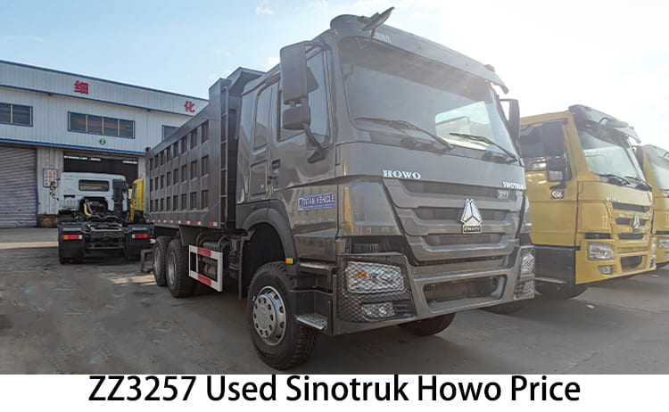 ZZ3257 Prix Sinotruk Howo d'occasion | Camion benne basculante Sinotruk Howo 6x4 à vendre en Ouganda, Ugkab
