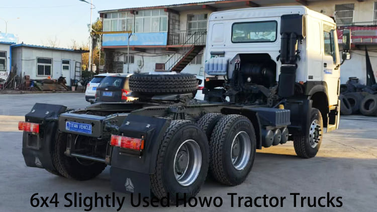 Camions tracteurs Sinotruk Howo 6x4 légèrement utilisés 380 CV à vendre au Cameroun