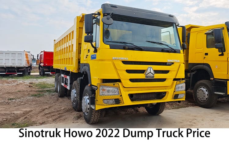 Prix du camion benne Sinotruk Howo 2022 | 2ème camion benne basculante Howo 12 roues à vendre au Cameroun