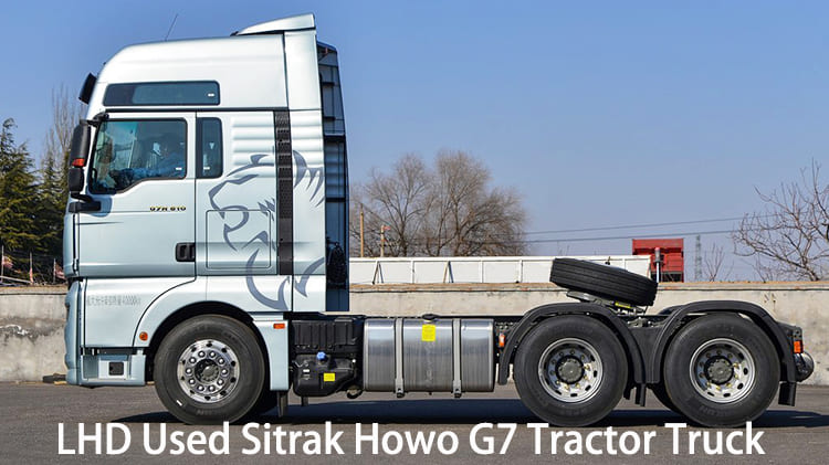Camion tracteur 6x4 Sitrak Howo G7 LHD d'occasion à vendre au Congo