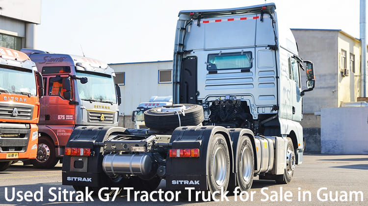 Camion tracteur 6x4 Sitrak Howo G7 LHD d'occasion à vendre au Congo