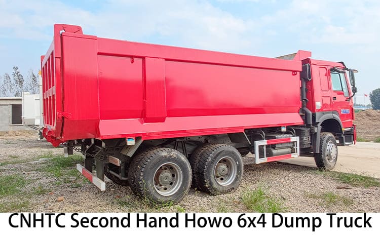 Camion benne Howo 6x4 d'occasion CNHTC à vendre en Algérie