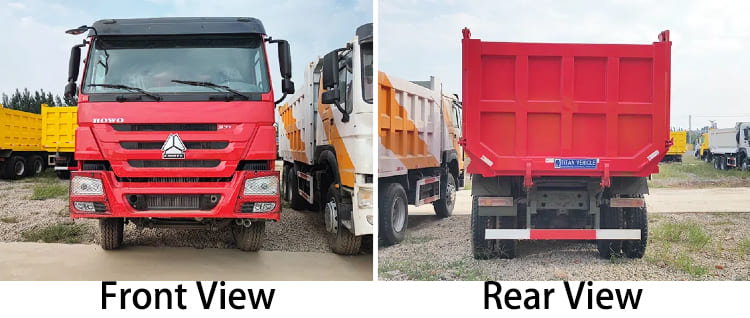 Camion benne Howo 6x4 d'occasion CNHTC à vendre en Algérie
