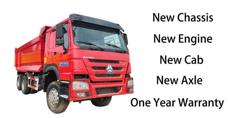 Camion benne Howo 6x4 d'occasion CNHTC à vendre en Algérie