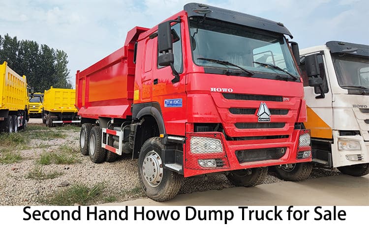 Camion benne Howo 6x4 d'occasion CNHTC à vendre en Algérie