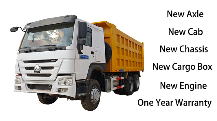 Camion benne Howo d'occasion | Sinotruk Howo 371 Prix à vendre en Guinée