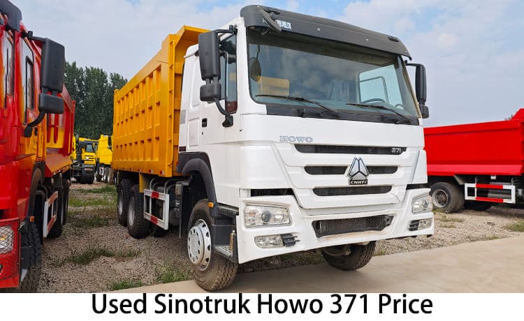 Camion benne Howo d'occasion | Sinotruk Howo 371 Prix à vendre en Guinée