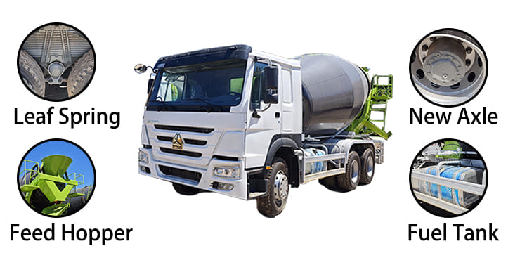 CNHTC 6X4 Camion malaxeur Howo d'occasion à vendre en Mauritanie