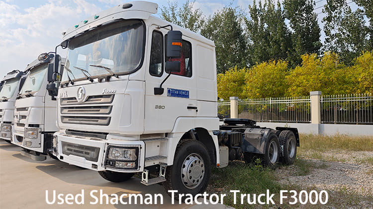 Camion tracteur Shacman F3000 6x4 d'occasion à vendre au Ghana